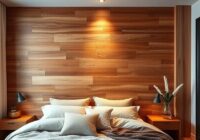 Jak wybrać drewnianą ścianę do sypialni – trendy i inspiracje
