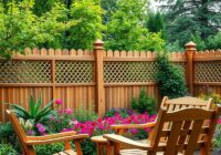 Jak wybrać i zadbać o drewniane ogrodzenia i meble ogrodowe